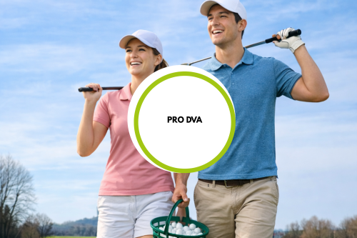 Kurz Golfistou na den 2 osoby