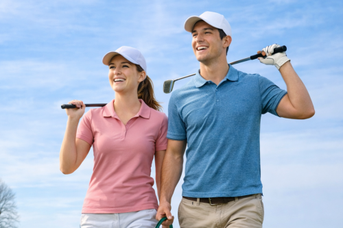 Kurz Golfistou na den